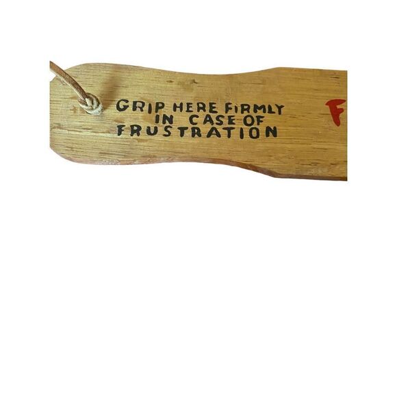 Vintage Efcco wooden spanking stick/paddle - Picture 3 of 4